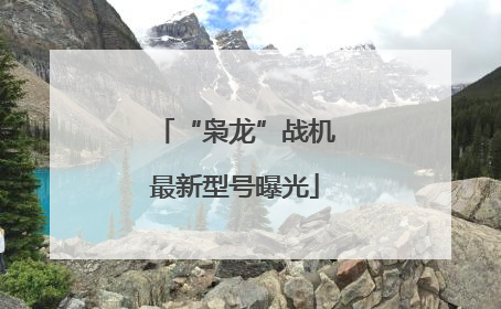 “枭龙”战机最新型号曝光