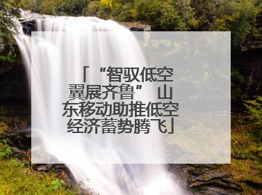 “智驭低空 翼展齐鲁” 山东移动助推低空经济蓄势腾飞