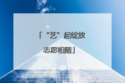 “艺”起绽放 志愿相随
