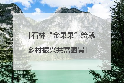 石林“金果果”绘就乡村振兴共富图景