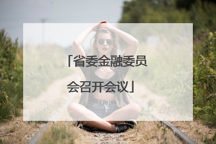 省委金融委员会召开会议