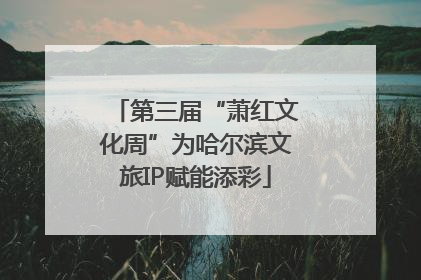 第三届“萧红文化周”为哈尔滨文旅IP赋能添彩