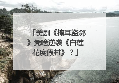 美剧《掩耳盗邻》凭啥逆袭《白莲花度假村》？