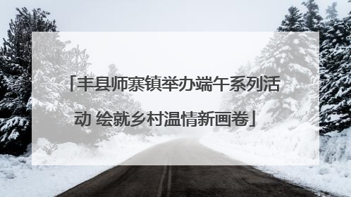 丰县师寨镇举办端午系列活动 绘就乡村温情新画卷