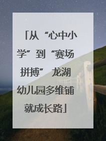从“心中小学”到“赛场拼搏” 龙湖幼儿园多维铺就成长路