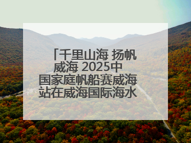 千里山海 扬帆威海 2025中国家庭帆船赛威海站在威海国际海水浴场起航