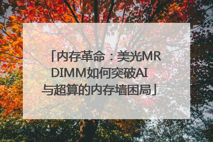内存革命：美光MRDIMM如何突破AI与超算的内存墙困局