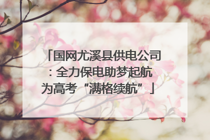 国网尤溪县供电公司：全力保电助梦起航 为高考“满格续航”