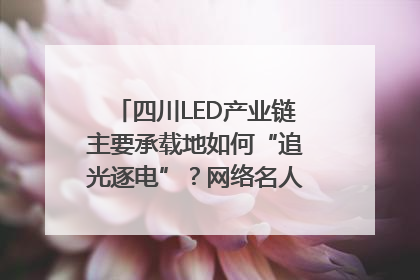 四川LED产业链主要承载地如何“追光逐电”？网络名人走进攀枝花找答案｜网络名人四川行