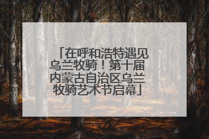 在呼和浩特遇见乌兰牧骑！第十届内蒙古自治区乌兰牧骑艺术节启幕