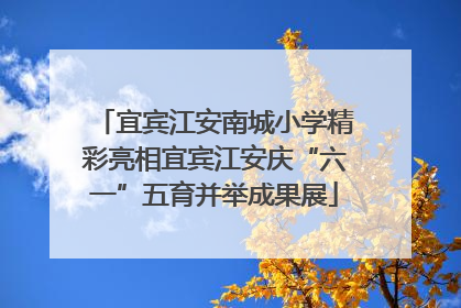 宜宾江安南城小学精彩亮相宜宾江安庆“六一”五育并举成果展