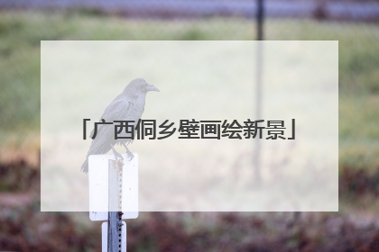 广西侗乡壁画绘新景