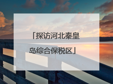 探访河北秦皇岛综合保税区