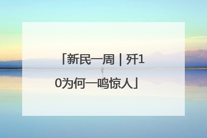 新民一周｜歼10为何一鸣惊人