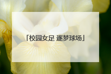 校园女足 逐梦球场