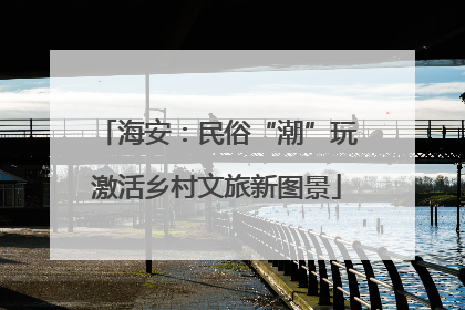 海安：民俗“潮”玩激活乡村文旅新图景