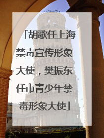 胡歌任上海禁毒宣传形象大使，樊振东任市青少年禁毒形象大使