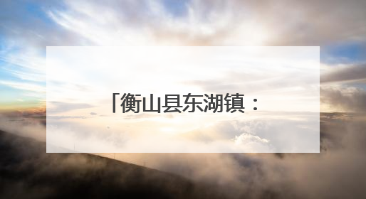 衡山县东湖镇：板凳一圈围，民意“唠”明白！
