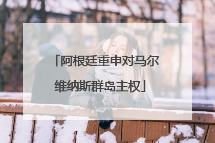 阿根廷重申对马尔维纳斯群岛主权