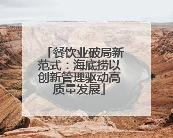 餐饮业破局新范式：海底捞以创新管理驱动高质量发展