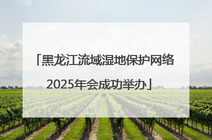 黑龙江流域湿地保护网络2025年会成功举办