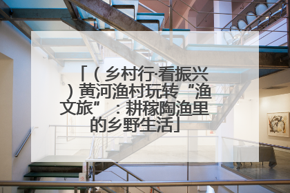 （乡村行·看振兴）黄河渔村玩转“渔文旅”：耕稼陶渔里的乡野生活